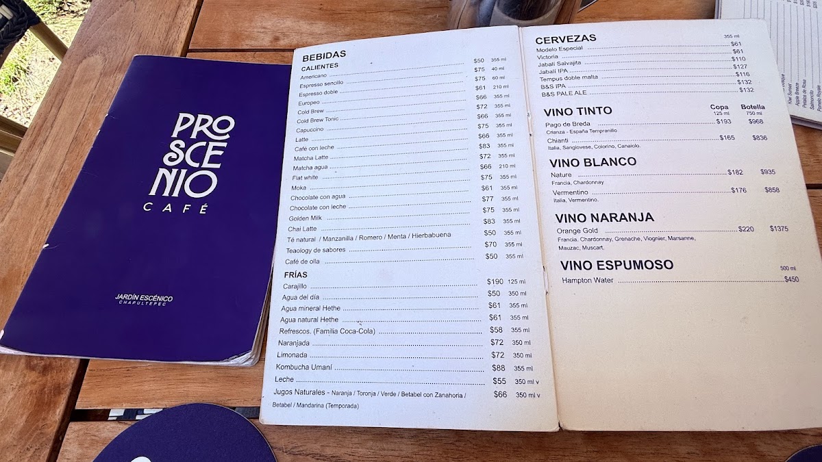 Proscenio Menu - Image 4